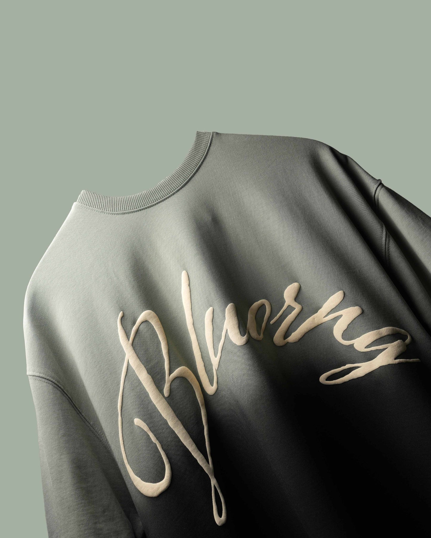 Green Phantom Owl T-Shirt - Oversized