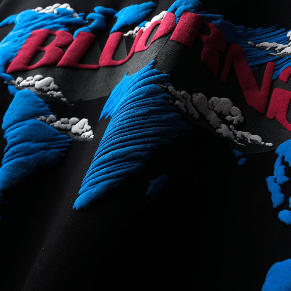 Black oversized unisex t-shirt