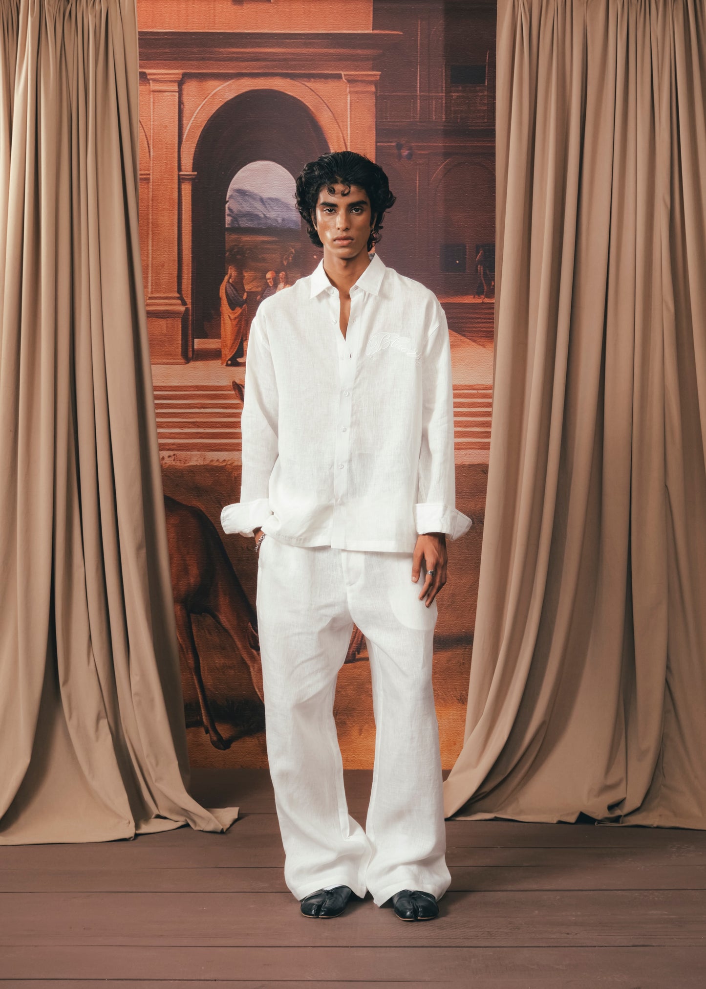 Salt Linen Trouser