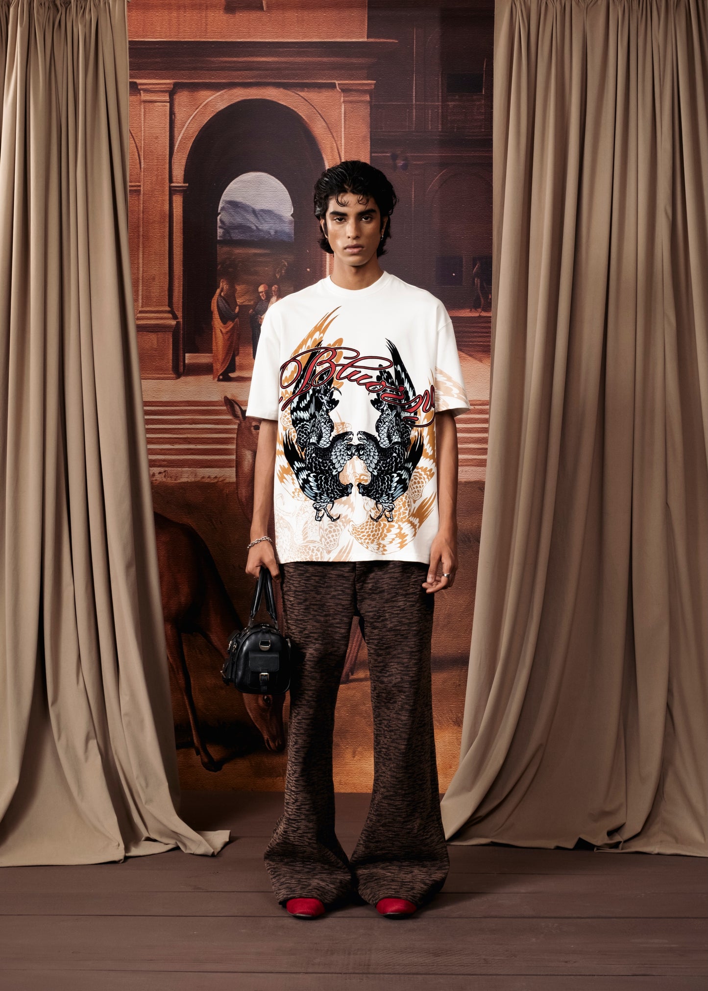 Samurai Falcon Flock T-Shirt