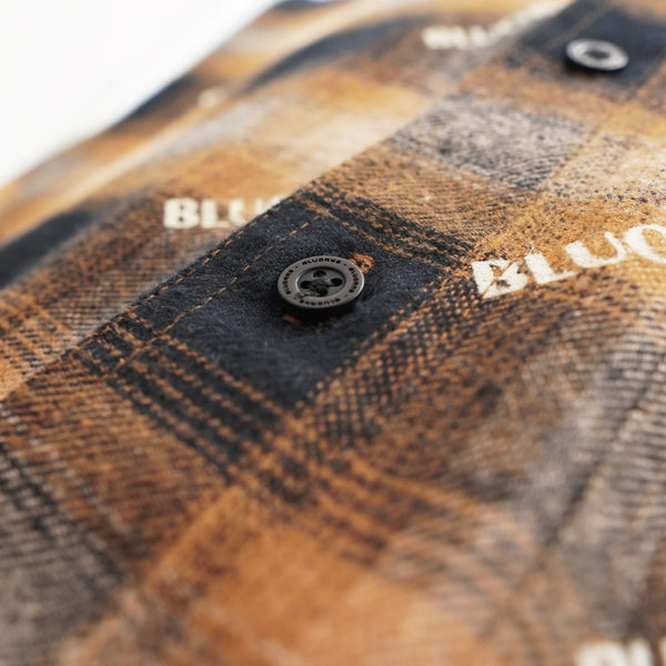 OCHRE FLANNEL SHIRT