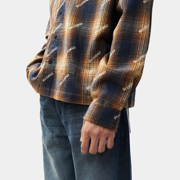 BLU FLANNEL SHIRT
