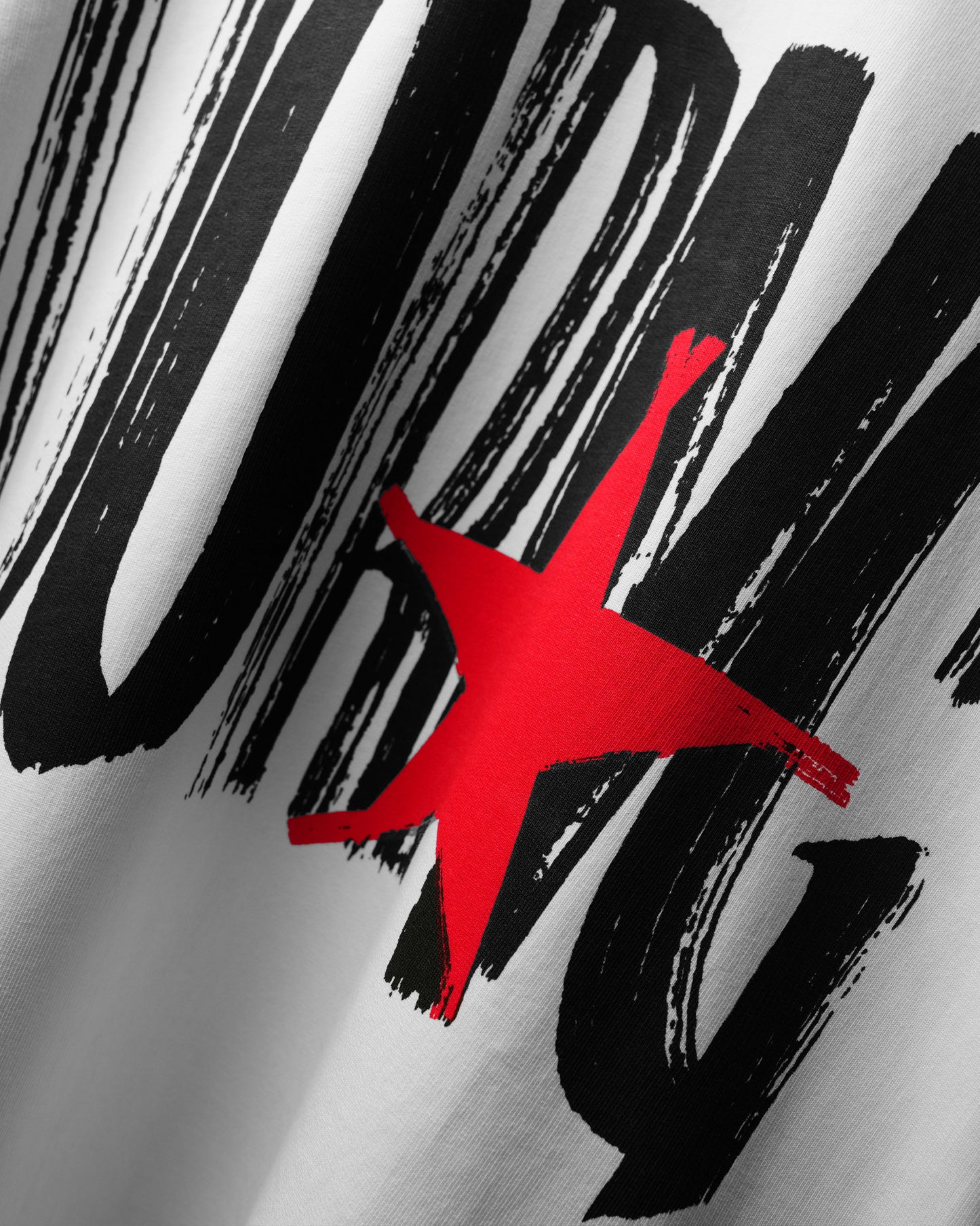 White BG Star T-Shirt - Streetwear Fashion