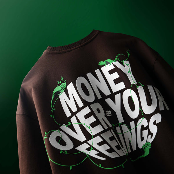 Brown Materialistic Premium T-Shirt