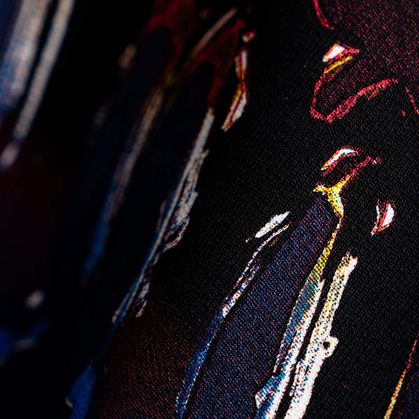 Oversized premium t-shirt The Protagonist with distressed hems