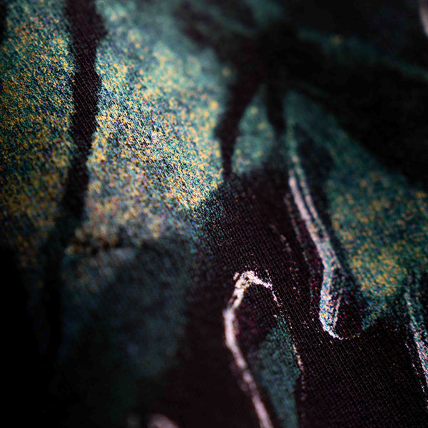 Premium oversized t-shirt Wrath Wings motif with aged distressed aesthetic