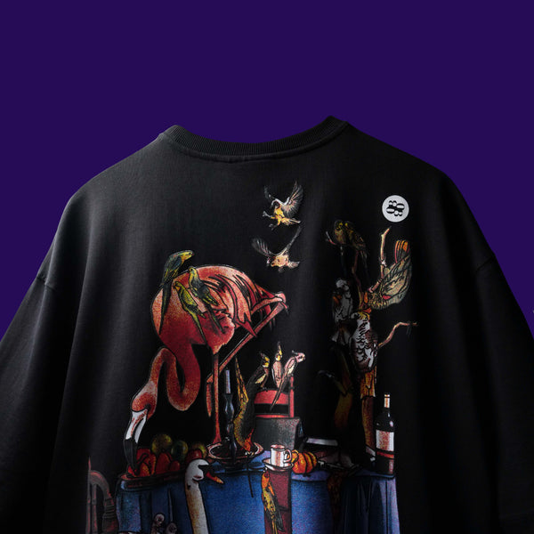 BLACK FINE DINE PREMIUM T-SHIRT