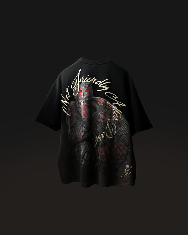Black Phantom Owl T-Shirt