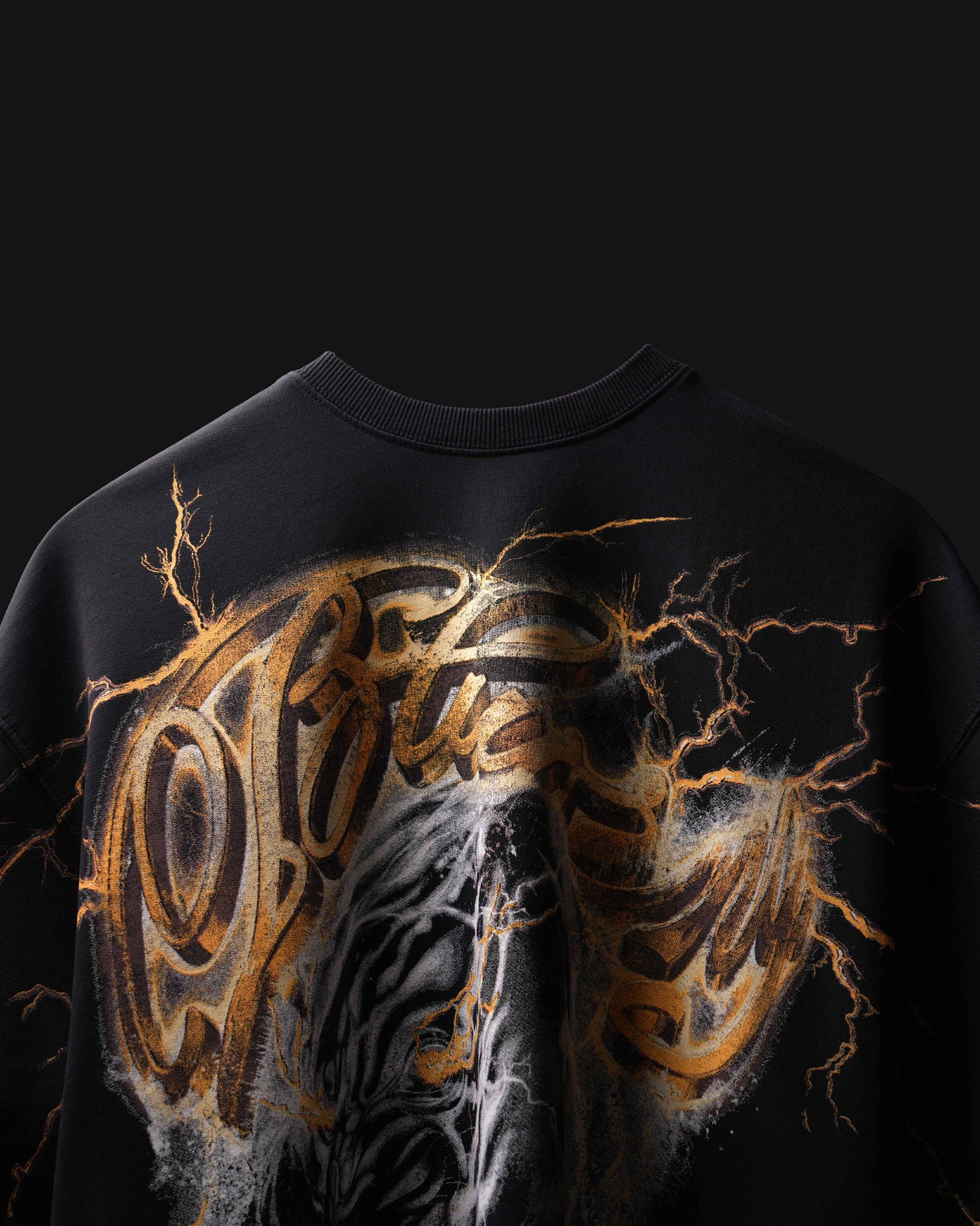 Black Static Fury Washed T-Shirt