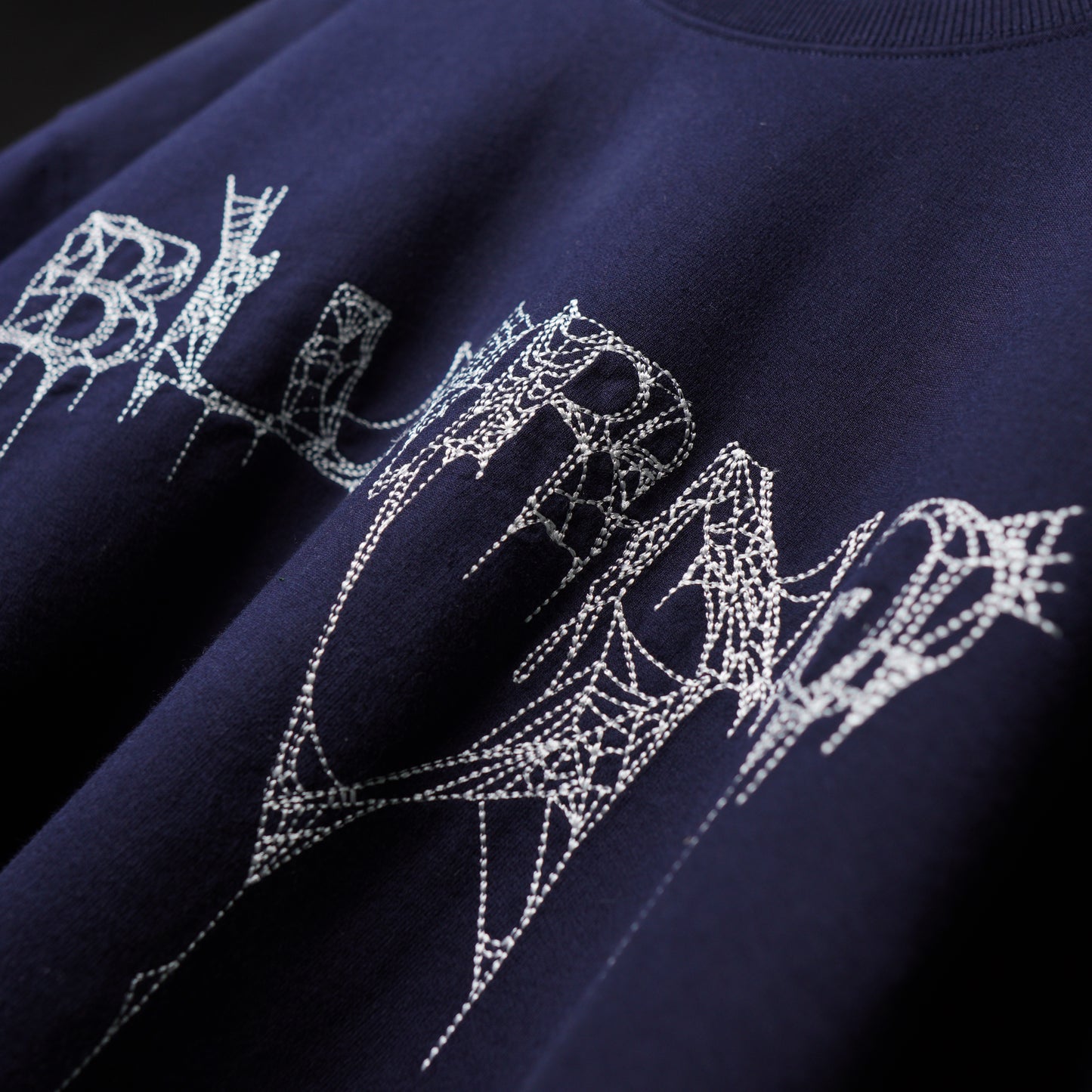 NAVY SPIDER T-SHIRT