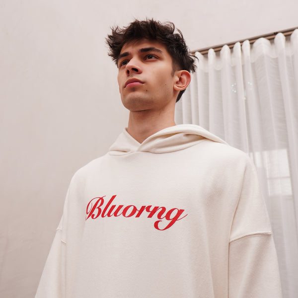 WHITE FAVOURITE HOODIE