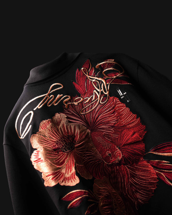 Crimson Betta Polo T-Shirt