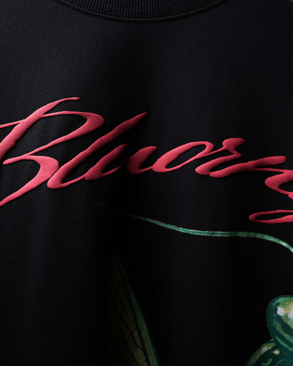 Oversized Mantis World Black T-Shirt