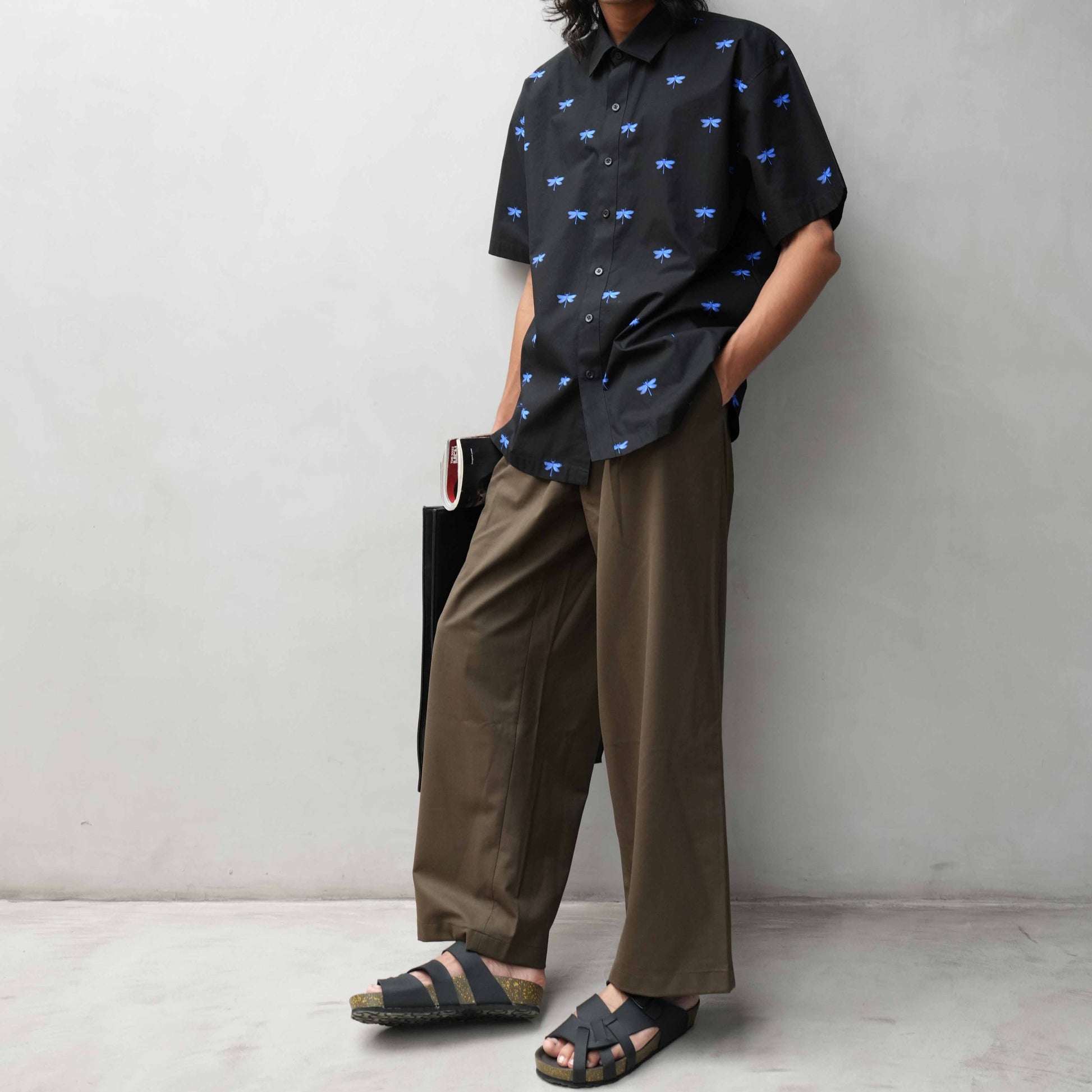 BLACK DRAGONFLY SHIRT - Relaxed Fit Shirt