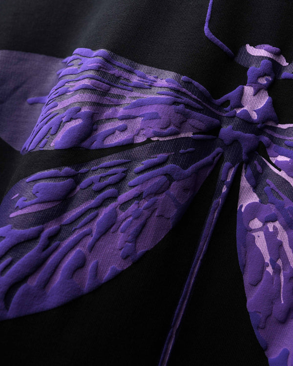 Purple Dragonfly Navy T-Shirt