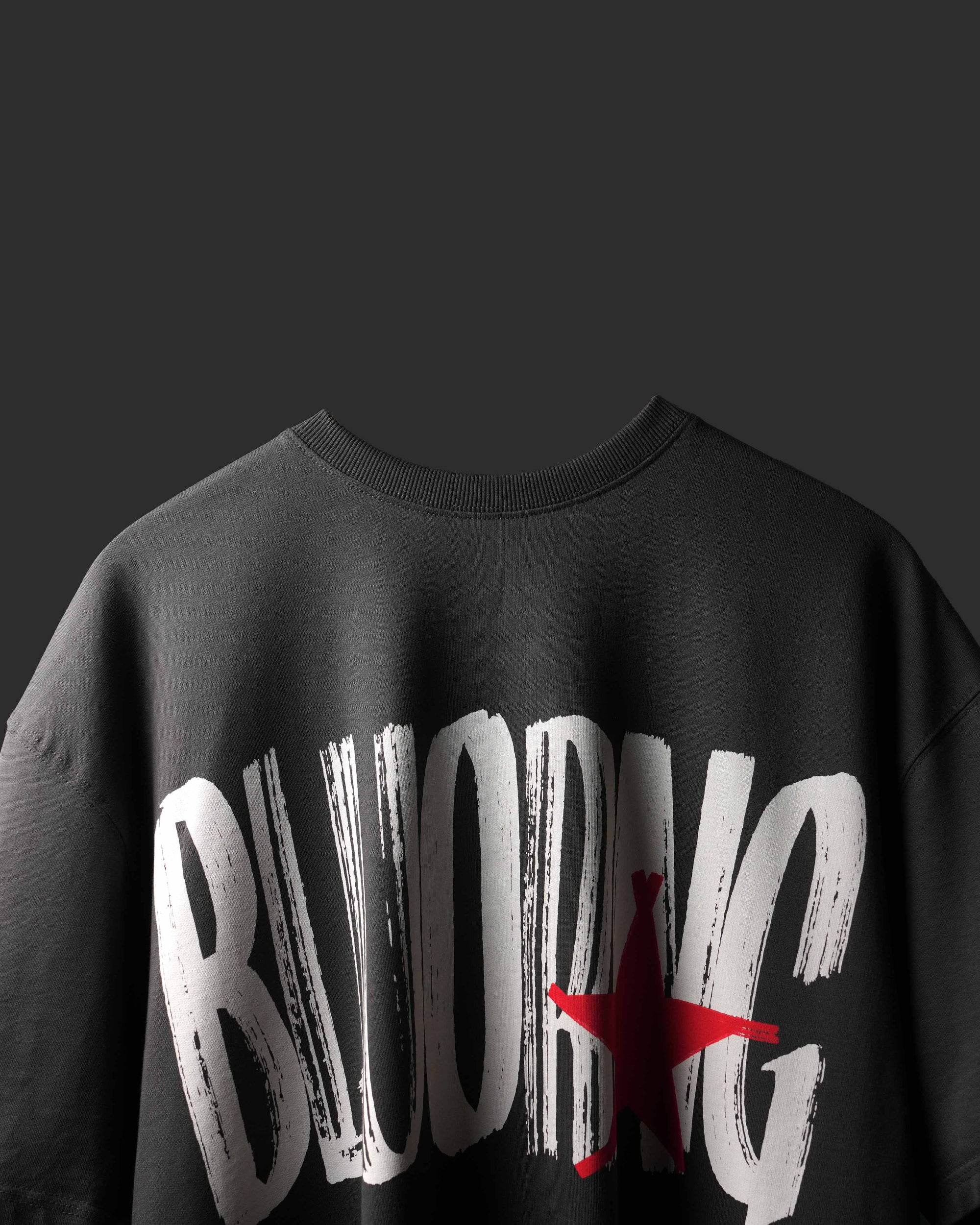 Grey BG Star T-Shirt