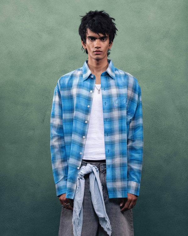 Skywash Plaid Shirt