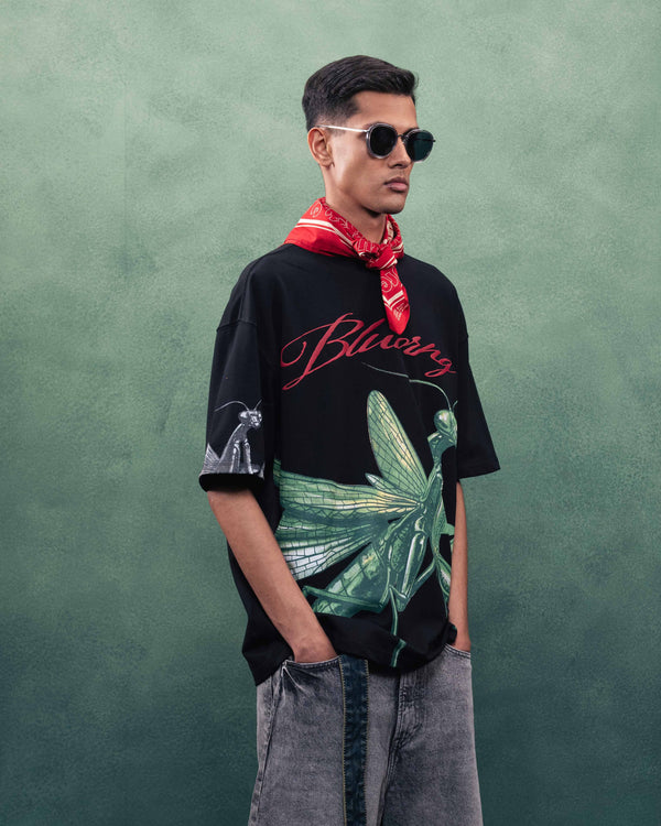 Premium Mantis World Black T-Shirt