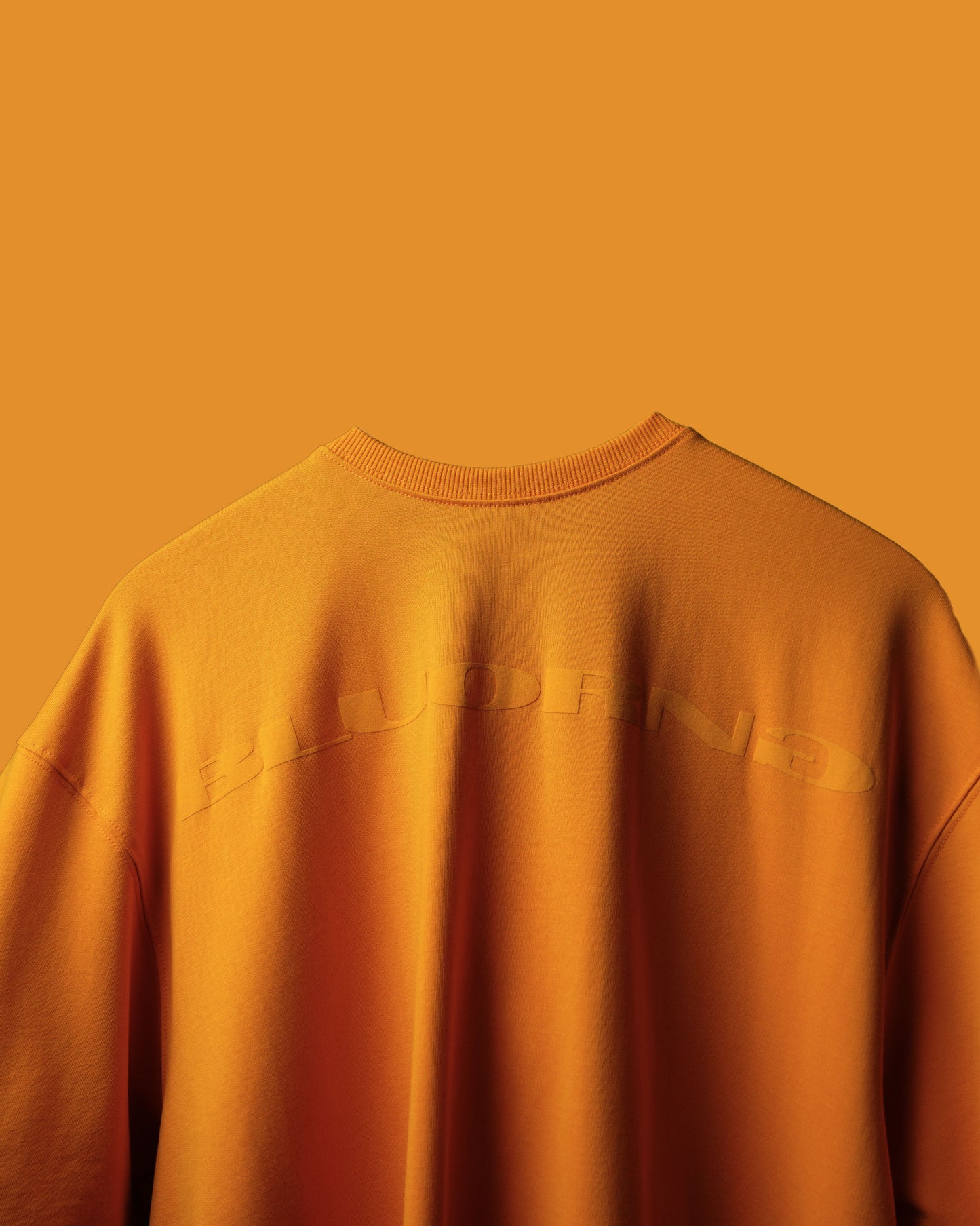 Premium ochre oversized t shirt