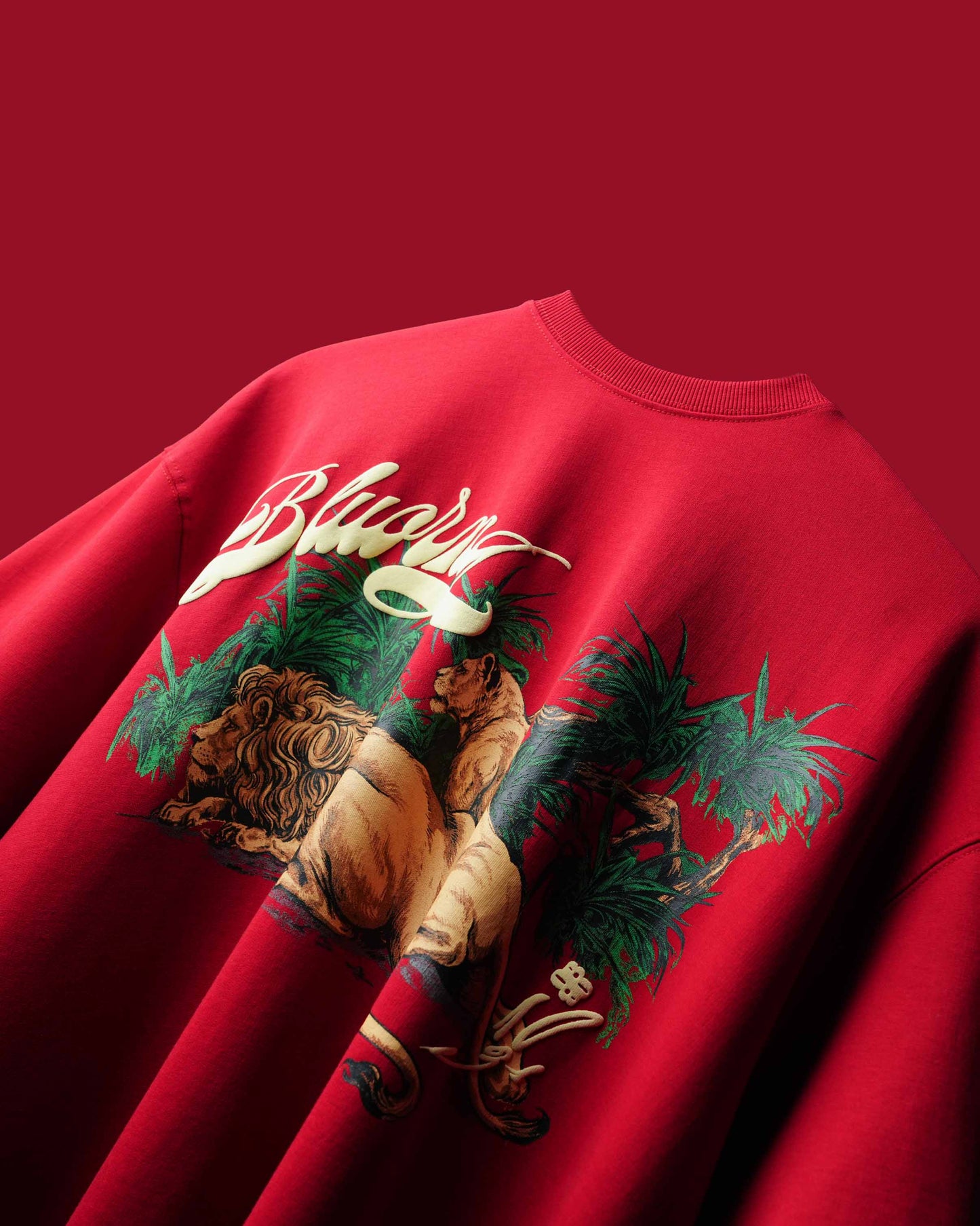 Savanna premium red oversized t-shirt