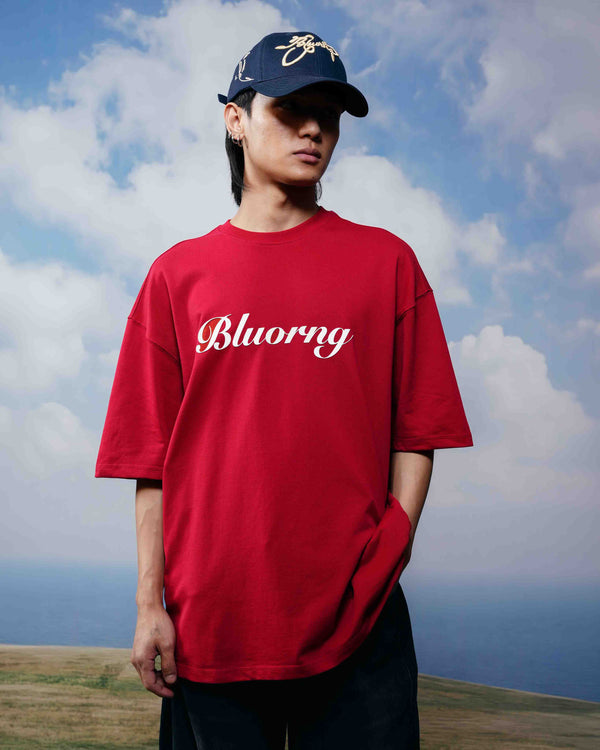 Red Materialistic T-Shirt - Blod T-shirt