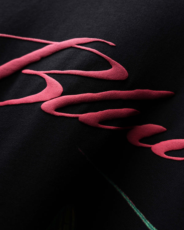 Half Sleeve Mantis World Black T-Shirt