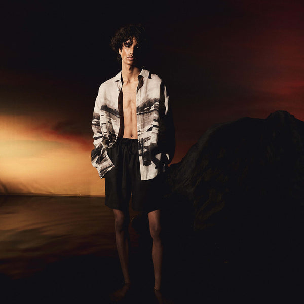 B/w Marina Bay Shirt