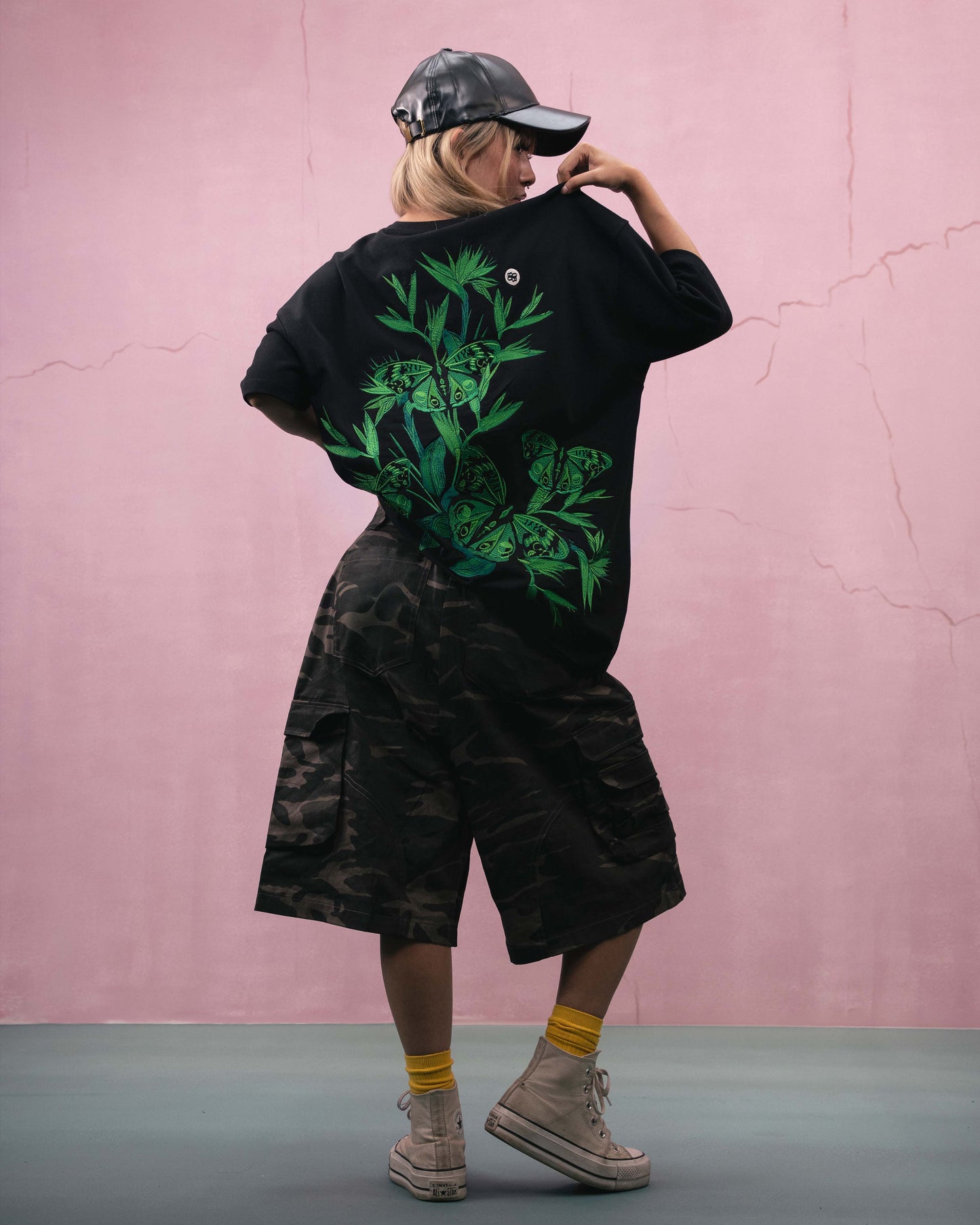 Black Emerald Wings T-Shirt
