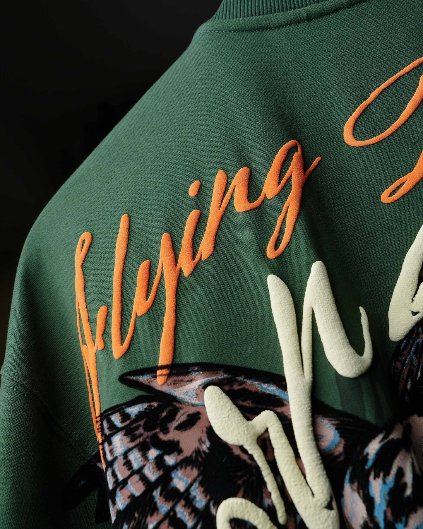 Green Alpha Descent T-Shirt - Luxury Fashion