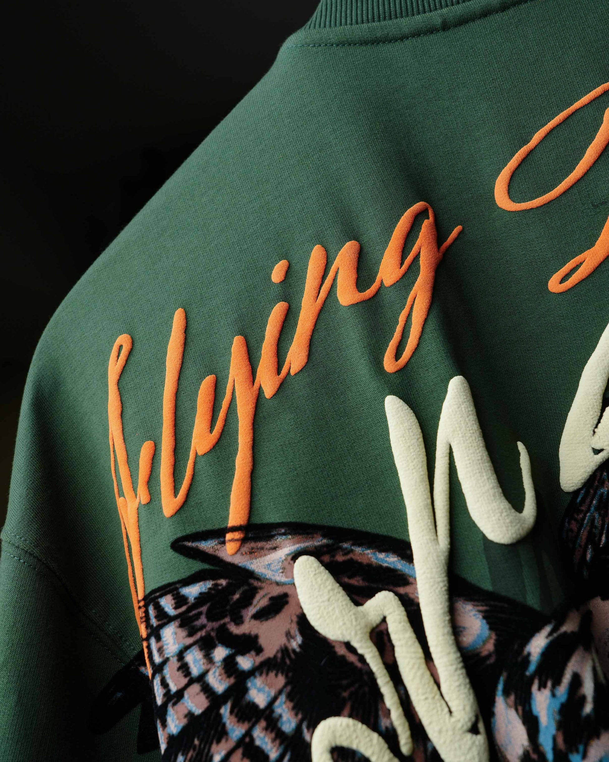 Green Alpha Descent T-Shirt - Luxury Fashion