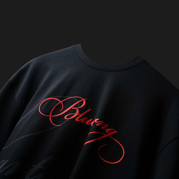 Echo of Emotion Rib Neck T-Shirt