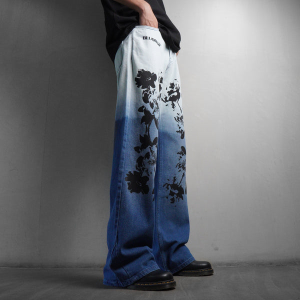 FLORAL DENIMS