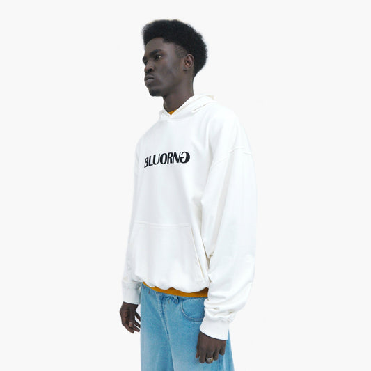 Basic Hoodie off-white - Bluorng