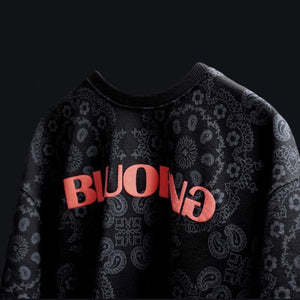 Black Paisley T-Shirt