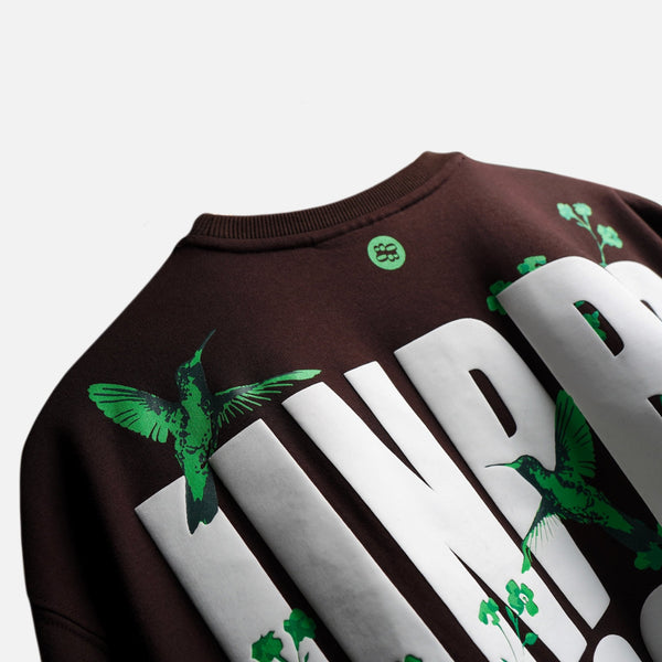 BROWN NATURE tee - Bluorng