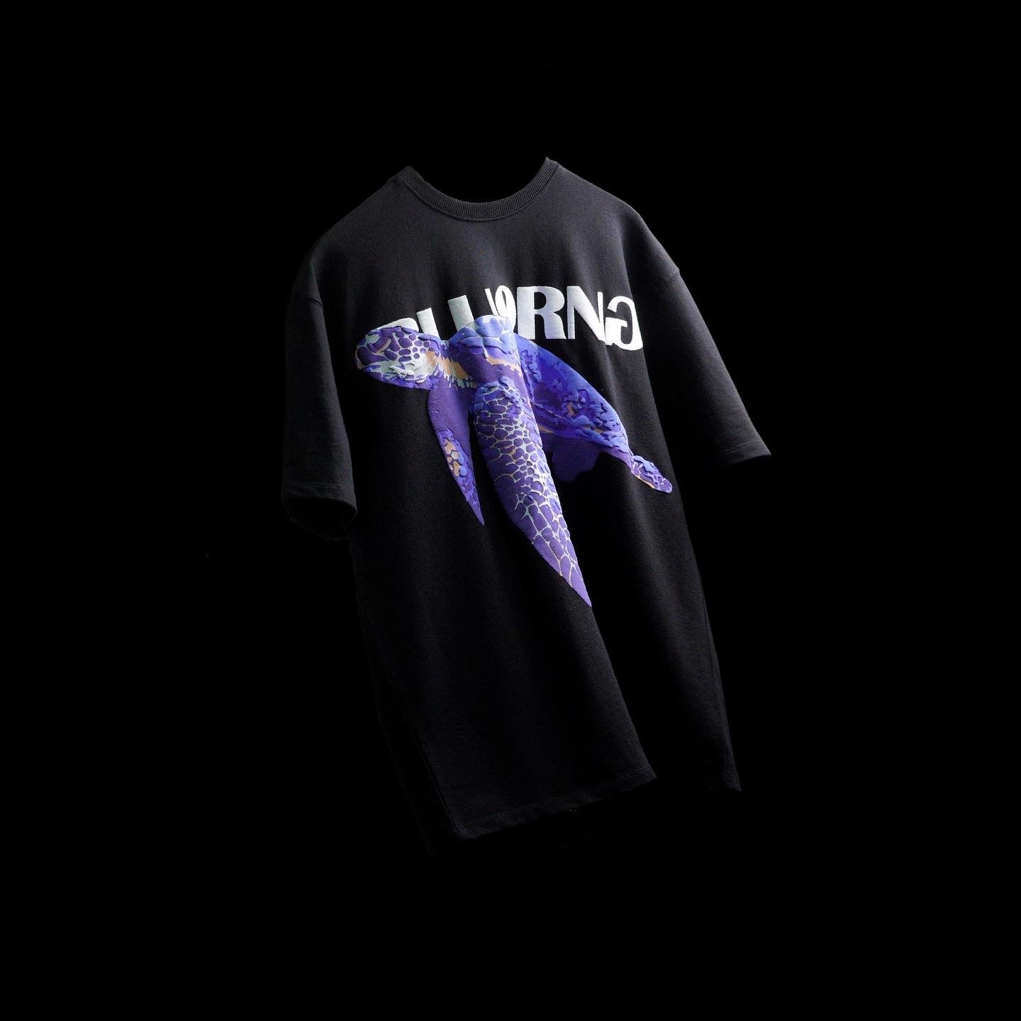 DEEP SEA tee - Bluorng