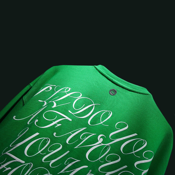 Favour Green Sweatshirt - Bluorng