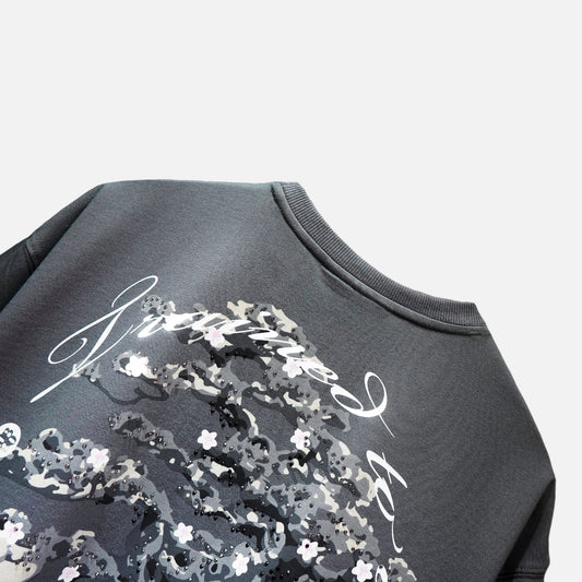 Grey Bonsai T- SHIRT - Bluorng
