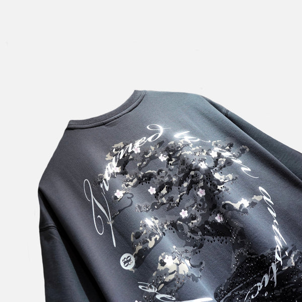 Grey Bonsai T- SHIRT - Bluorng