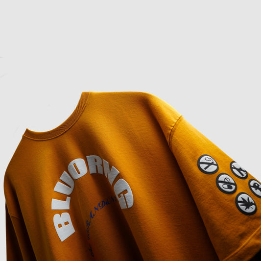 ORNG CONDUCT tee - Bluorng