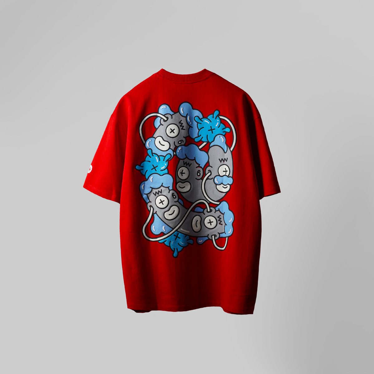 RED BUB tee - Bluorng