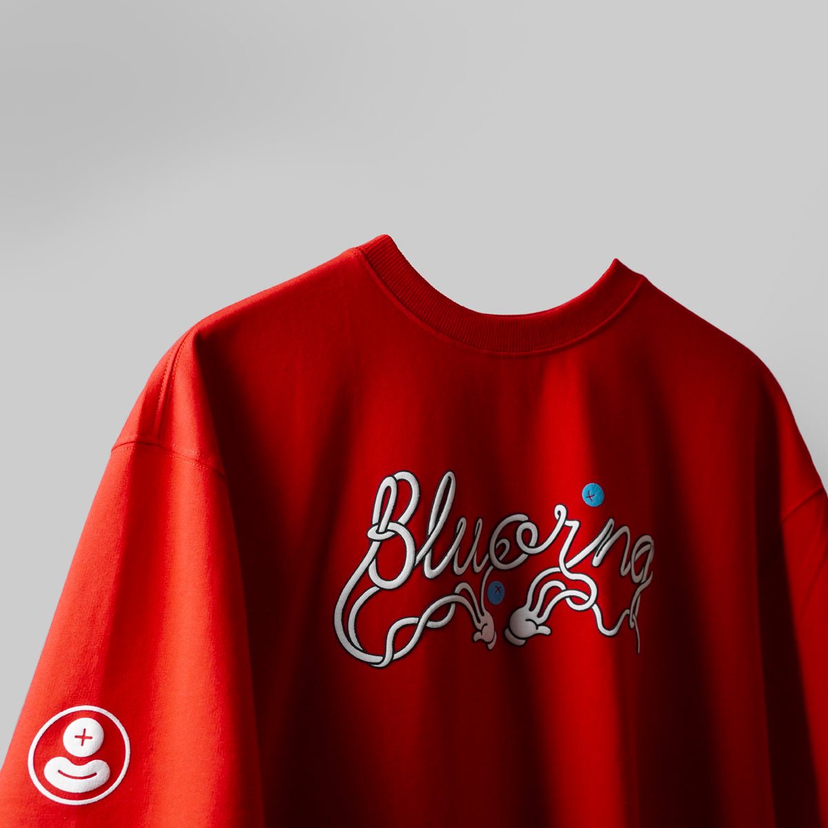 RED BUB tee - Bluorng