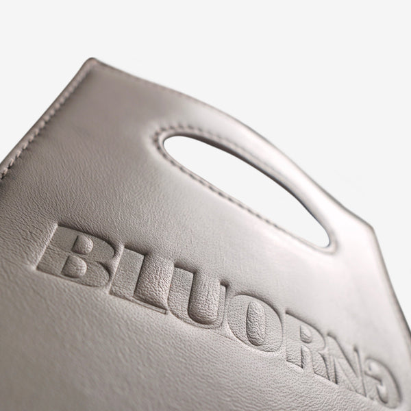 STONE GREY MINI CROSSBODY BAG - Bluorng