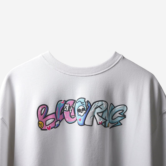 UNREAL tee white - Bluorng