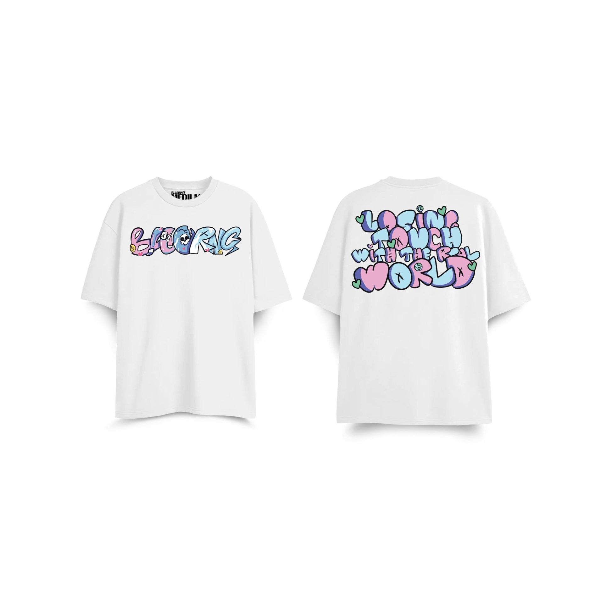 UNREAL tee white - Bluorng