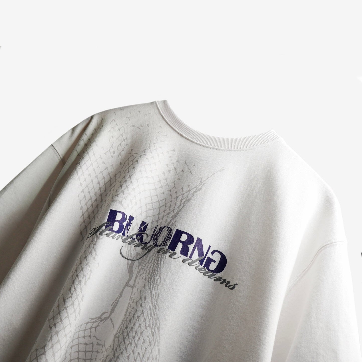 WHITE STARLING T- SHIRT - Bluorng
